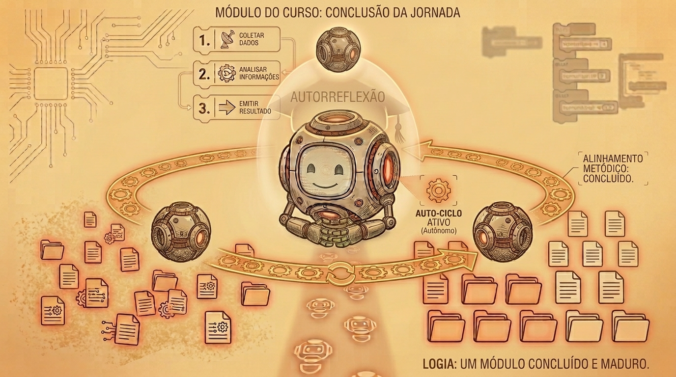 Logia — ilustração do Módulo 8